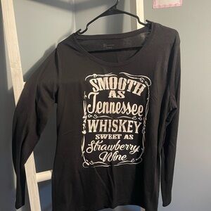 No Boundaries Charcoal Long Sleeve Tee